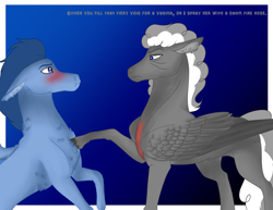 Size: 3713x2870 | Tagged: safe, artist:neonaarts, silver lining, silver zoom, wave chill, oc, pony, scar