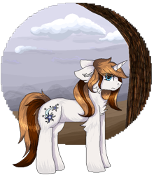 Size: 601x684 | Tagged: safe, artist:czywko, oc, oc only, oc:dominica comet, pony, unicorn, digital art, fanart, female, gift art, mare, pixel art, simple background, solo, transparent background