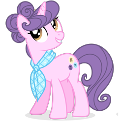 Size: 4500x4568 | Tagged: safe, artist:punzil504, edit, suri polomare, pony, unicorn, absurd resolution, alternate universe, cropped, female, mare, race swap, simple background, solo, transparent background