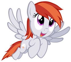 Size: 1024x902 | Tagged: safe, artist:petraea, oc, oc only, pegasus, pony, female, flying, mare, simple background, solo, transparent background