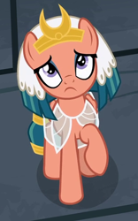 Size: 309x495 | Tagged: safe, screencap, somnambula, pony, daring done?, cropped, cute, solo, somnambetes