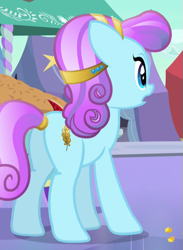 Size: 457x623 | Tagged: safe, screencap, sapphire joy, pony, the crystal empire, cropped, plot, solo