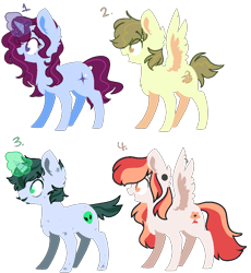 Size: 811x880 | Tagged: safe, artist:dipperclassic, oc, oc only, pony, adoptable, adopts, chest fluff, glowing horn, open mouth, ponies, simple background, smiling, transparent background