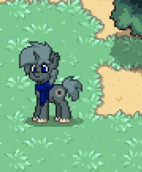 Size: 1433x1740 | Tagged: safe, artist:soulcreeper12, oc, oc only, oc:scope sight, pony, unicorn, cute, pony town