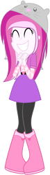 Size: 545x1891 | Tagged: safe, artist:comfydove, oc, oc only, oc:comfy dove, equestria girls, clothes, cute, equestria girls-ified, female, hat, simple background, smiling, solo, transparent background, vector