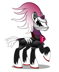 Size: 2485x3055 | Tagged: safe, artist:trungtranhaitrung, tempest shadow, pony, my little pony: the movie, commission, crossover, female, high res, infinite (character), mare, sonic forces, sonic the hedgehog (series)