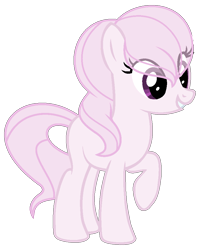 Size: 786x974 | Tagged: safe, artist:crystalponyart7669, oc, oc only, oc:anonats, earth pony, pony, female, magical lesbian spawn, mare, offspring, one hoof raised, parent:diamond tiara, parent:sweetie belle, parents:diamondbelle, raised hoof, simple background, solo, transparent background