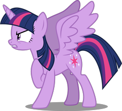 Size: 8788x7996 | Tagged: safe, artist:decprincess, twilight sparkle, twilight sparkle (alicorn), alicorn, pony, once upon a zeppelin, .svg available, absurd resolution, angry, female, furious, mare, simple background, solo, transparent background, vector