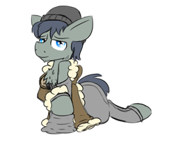 Size: 1023x836 | Tagged: safe, artist:starry5643, oc, oc only, oc:carabiner, pony, chest fluff, looking at you, male, solo, stallion