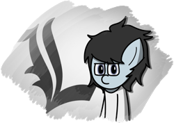 Size: 995x706 | Tagged: safe, artist:techreel, pony, anime, death note, glasses, l, ponified, simple background, solo, transparent background