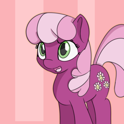 Size: 700x700 | Tagged: safe, artist:treekickerdraws, cheerilee, earth pony, pony, cheeribetes, cute, female, mare, smiling, solo