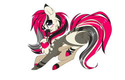 Size: 2000x1284 | Tagged: safe, artist:little-sketches, oc, oc only, oc:cono candyheart, pony, heart, simple background, solo, transparent background