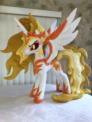 Size: 1200x1600 | Tagged: safe, artist:equestriaplush, daybreaker, alicorn, pony, a royal problem, irl, photo, plushie