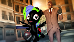 Size: 1920x1080 | Tagged: safe, artist:star-lightstarbright, oc, oc only, pegasus, pony, 3d, female, mare, spy, team fortress 2