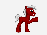 Size: 160x120 | Tagged: safe, artist:winry88, oc, oc only, oc:blank slate, pony creator, 3d, picture for breezies, ponylumen, solo