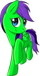 Size: 362x687 | Tagged: safe, artist:violentdreamsofmine, oc, oc only, oc:aurora skies, pegasus, pony, female, mare, raised hoof, simple background, solo, transparent background