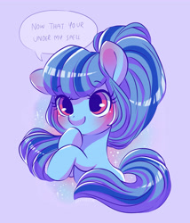 Size: 5000x5850 | Tagged: safe, artist:dressella, sonata dusk, pony, absurd resolution, cute, female, mare, misspelling, ponified, simple background, sonatabetes, sparkles, speech bubble