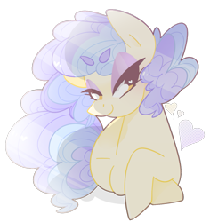 Size: 1051x1115 | Tagged: safe, artist:euphoriapony, sapphire shores, pony, heart eyes, simple background, solo, transparent background, wingding eyes