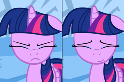 Size: 1048x697 | Tagged: safe, artist:navitaserussirus, twilight sparkle, twilight sparkle (alicorn), alicorn, pony, asktwixiegenies, comic, cropped, crying, female, floppy ears, mare, tears of joy