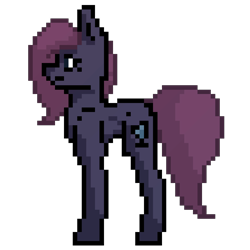 Size: 1000x1000 | Tagged: safe, artist:al1-ce, derpibooru exclusive, oc, oc only, pony, pixel art, simple background, solo, transparent background