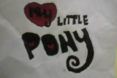 Size: 240x160 | Tagged: safe, artist:smokinalyssa, my little pony logo, no pony, solo, traditional art