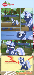 Size: 1919x4225 | Tagged: safe, artist:estories, oc, oc only, oc:silverlay, pony, unicorn, comic:a(pple)ffection, comic, female, mare, solo, sweet apple acres