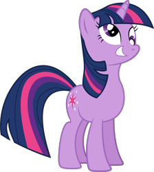 Size: 6776x7552 | Tagged: safe, artist:craftybrony, twilight sparkle, unicorn twilight, pony, unicorn, friendship is magic, .ai available, absurd resolution, derp, female, mare, simple background, solo, transparent background, vector