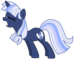 Size: 7898x6458 | Tagged: safe, artist:estories, oc, oc only, oc:silverlay, pony, unicorn, absurd resolution, eyes closed, female, mare, screaming, simple background, solo, transparent background, umbra pony, vector