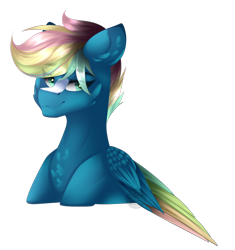 Size: 1024x1089 | Tagged: safe, artist:mauuwde, oc, oc only, pegasus, pony, bust, male, portrait, simple background, solo, stallion, transparent background