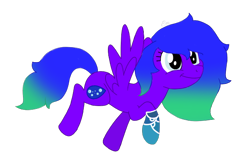 Size: 600x400 | Tagged: safe, artist:lalalover4everyt, oc, oc only, oc:water draw, pegasus, pony, female, mare, simple background, solo, transparent background