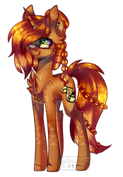 Size: 1543x2221 | Tagged: safe, artist:huirou, oc, oc only, oc:ceaysy ty, pony, unicorn, female, glasses, mare, simple background, solo, transparent background