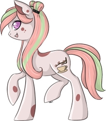 Size: 998x1141 | Tagged: safe, artist:violentdreamsofmine, oc, oc only, oc:blossom tea, earth pony, pony, female, mare, simple background, solo, transparent background