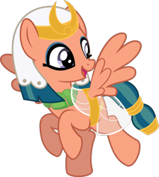 Size: 5102x5689 | Tagged: safe, artist:jhayarr23, somnambula, pegasus, pony, daring done?, absurd resolution, clothes, egyptian, female, glowpaz, mare, open mouth, simple background, solo, transparent background, vector