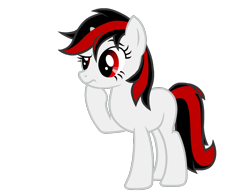 Size: 900x700 | Tagged: safe, artist:age3rcm, oc, oc only, oc:blackjack, pony, unicorn, fallout equestria, blank flank, female, mare, simple background, solo, transparent background, vector