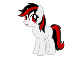 Size: 900x700 | Tagged: safe, artist:age3rcm, oc, oc only, oc:blackjack, pony, unicorn, fallout equestria, blank flank, female, mare, simple background, solo, transparent background, vector