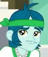 Size: 163x192 | Tagged: safe, screencap, captain planet, better together, equestria girls, a queen of clubs, background human, cropped, looking at you, male, smiling, solo