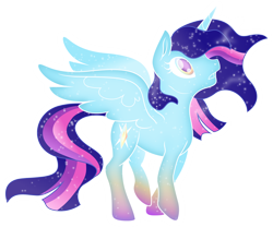 Size: 3612x3000 | Tagged: safe, artist:theshadowstone, twilight sparkle, twilight sparkle (alicorn), alicorn, pony, alternate cutie mark, ethereal mane, female, simple background, transparent background