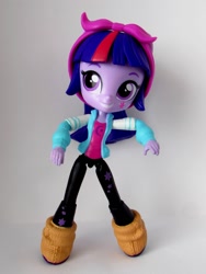 Size: 990x1320 | Tagged: safe, artist:whatthehell!?, twilight sparkle, equestria girls, doll, equestria girls minis, irl, merchandise, photo, slumber party, toy