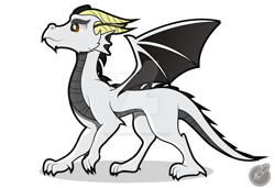 Size: 1024x701 | Tagged: safe, artist:moonlightfan, oc, oc only, dragon, male, simple background, solo, transparent background, vector