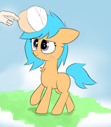 Size: 1300x1500 | Tagged: safe, artist:otherdrawfag, oc, oc only, oc:anon, oc:little league, human, crying, female, filly