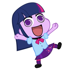 Size: 1024x1024 | Tagged: safe, artist:readingismagic, artist:vincemanners12, twilight sparkle, equestria girls, fate grand order, fate/grand order, riyo gudako, simple background, solo, trace, transparent background