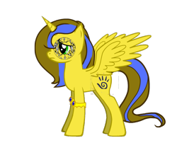 Size: 596x522 | Tagged: safe, artist:agent-g245, alicorn, pony, pony creator, myst, myst 5 end of ages, ponified, uru, yeesha