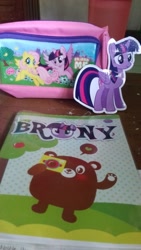 Size: 1836x3264 | Tagged: safe, fluttershy, twilight sparkle, twilight sparkle (alicorn), alicorn, pegasus, pony, female, mare, pencil case