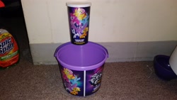 Size: 4160x2340 | Tagged: safe, my little pony: the movie, bowl, cup, food, popcorn, theater