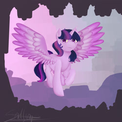 Size: 2999x2999 | Tagged: safe, artist:thedutchbrony, twilight sparkle, twilight sparkle (alicorn), alicorn, pony, thedutchbrony