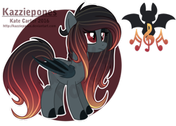 Size: 1024x735 | Tagged: safe, artist:kazziepones, oc, oc only, oc:aria haunt, bat pony, pony, bat pony oc, female, mare, reference sheet, simple background, solo, transparent background