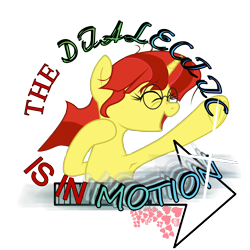 Size: 2400x2400 | Tagged: safe, artist:aaronmk, oc, oc only, oc:lefty pony, armpits, arrow, dialectics, freckles, glasses, heart, simple background, solo, text, transparent background, vector