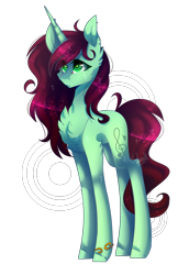 Size: 1369x1987 | Tagged: safe, artist:huirou, oc, oc only, oc:mia, pony, unicorn, chest fluff, female, mare, simple background, solo, transparent background