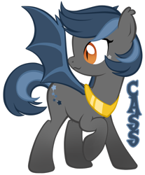 Size: 1024x1238 | Tagged: safe, artist:petraea, oc, oc only, oc:cassiopeia, bat pony, bat pony oc, female, mare, simple background, solo, transparent background, vector