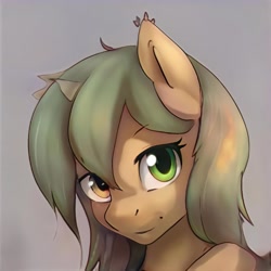 Size: 1024x1024 | Tagged: safe, artist:thisponydoesnotexist, derpibooru import, pony, heterochromia, neural network